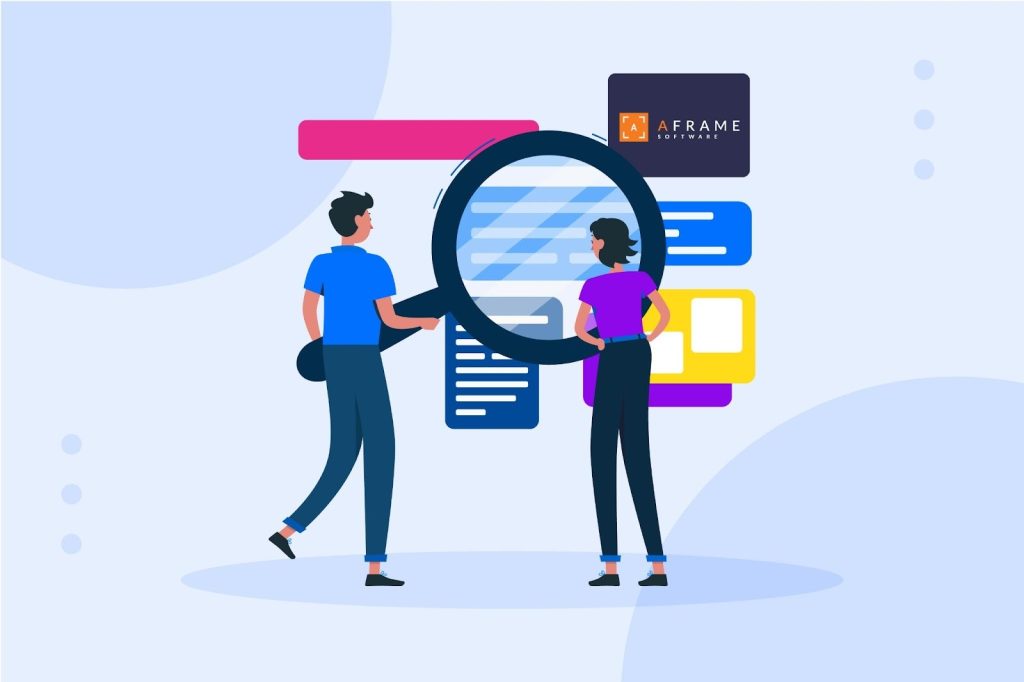 AFrame Software main features