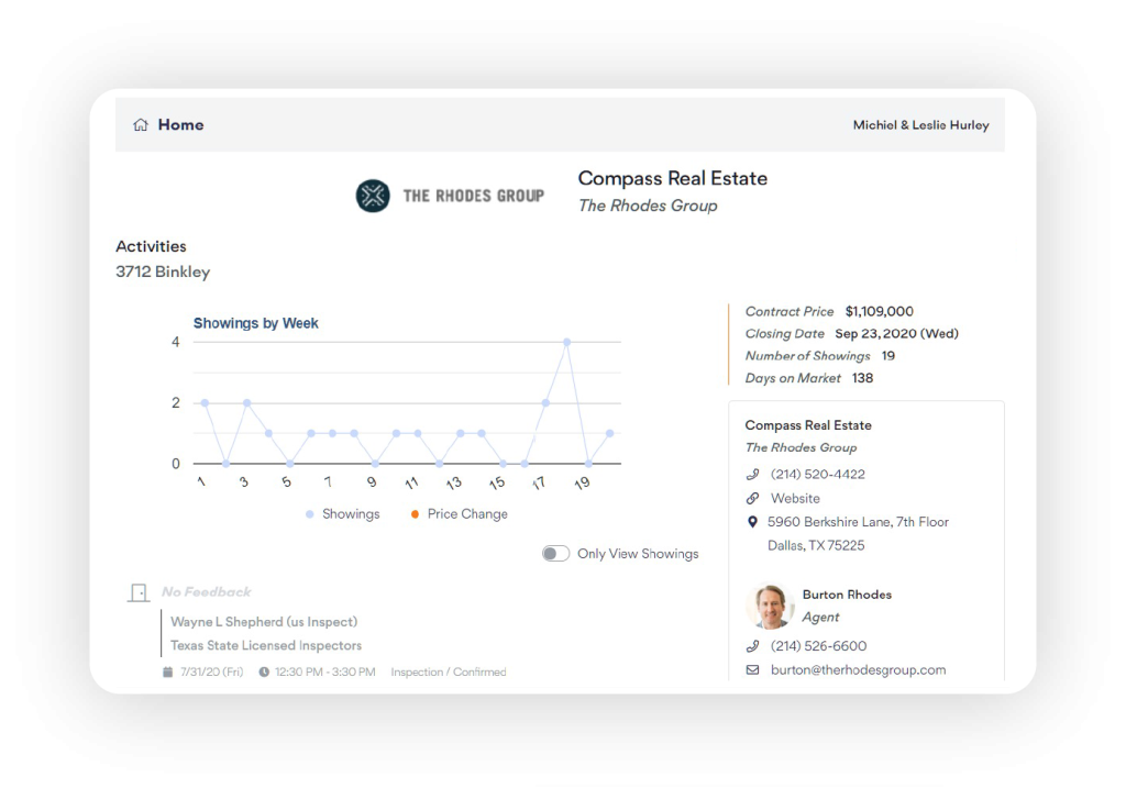 AFrame Software client portal screenshot
