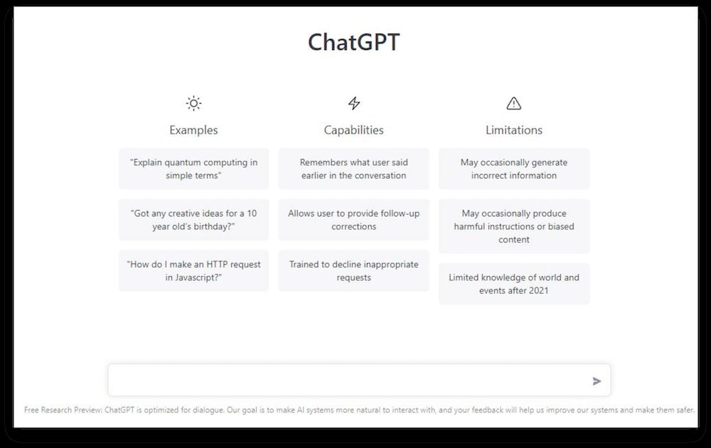 ChatGPT generating real estate marketing copy