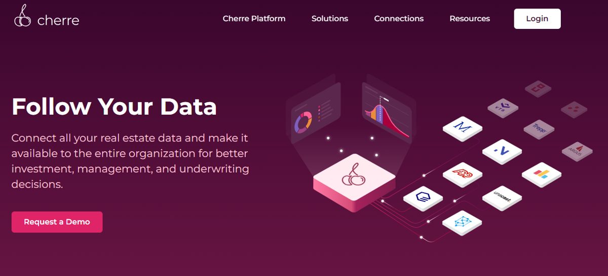 Cherre real estate data platform dashboard