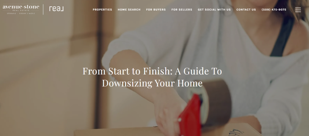 Example downsizing blog