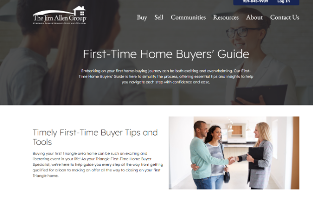 Example first-time homebuyer guide
