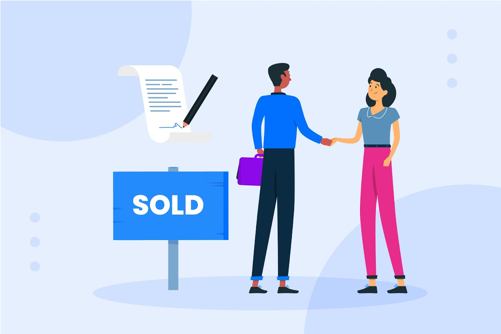 Five fiduciary duties of a real estate agent illustrated