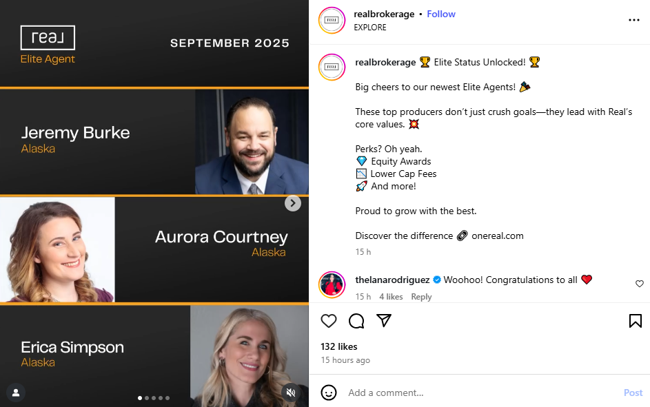 The Real Brokerage feed