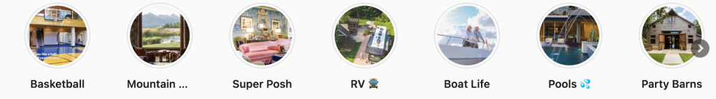 Instagram highlight reels