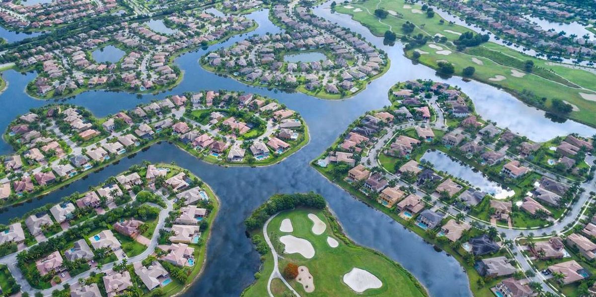 New luxury residential development under construction