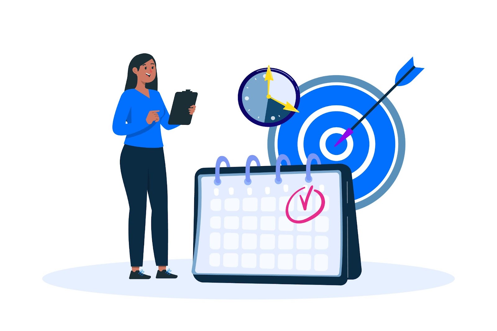 Kanban board on a productivity platform