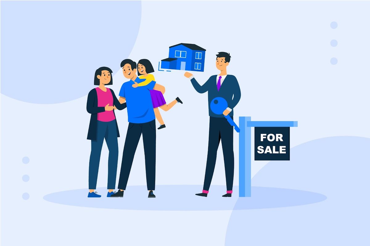 Calculator and home sale documents used to work out commission