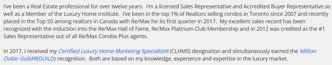 Awards and experience listed on Guy Yarkoni's website