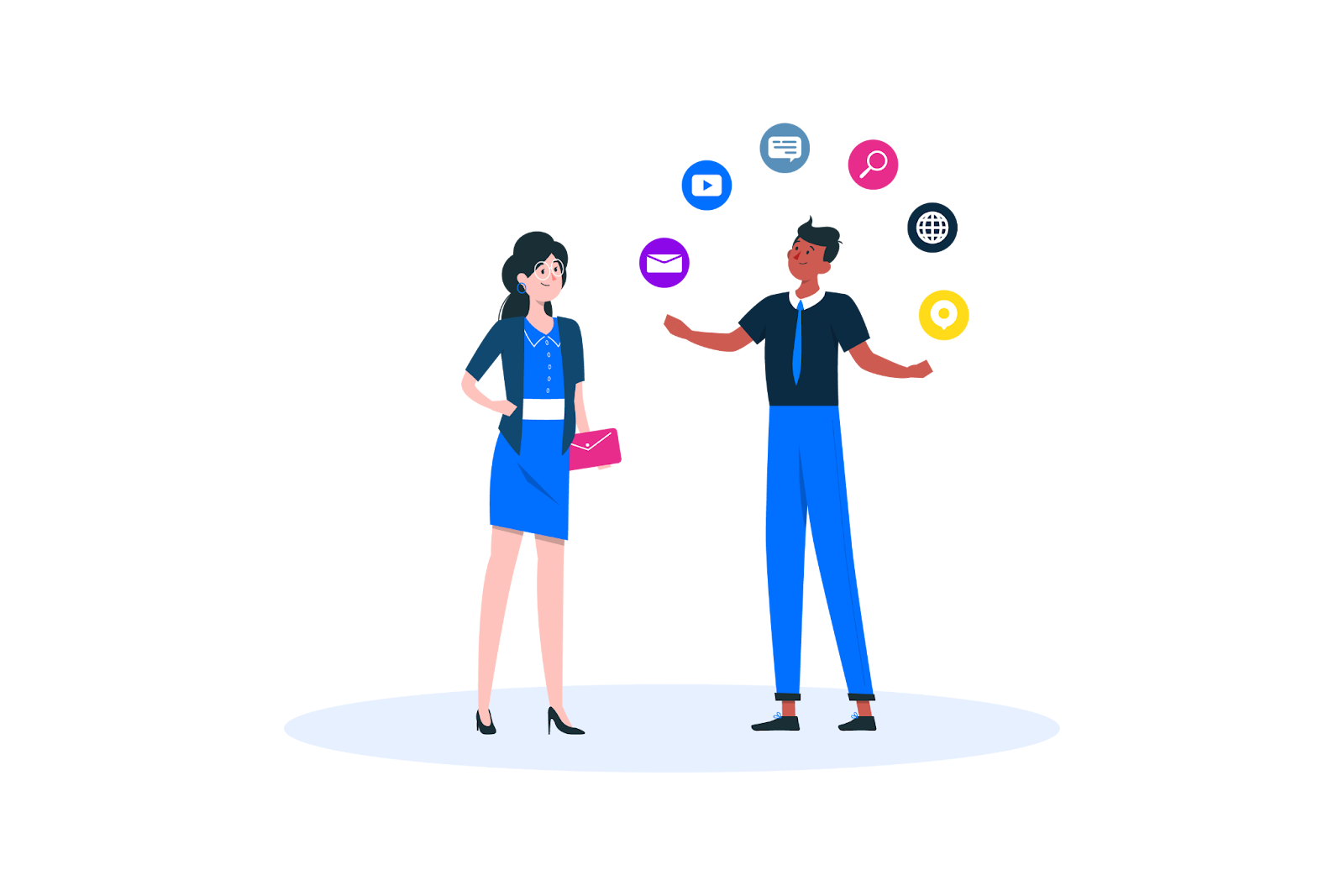 Specialized real estate roles working together