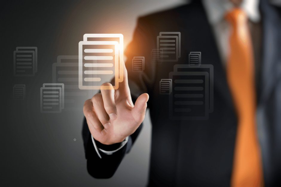 Transaction documents organized in Paperless Pipeline
