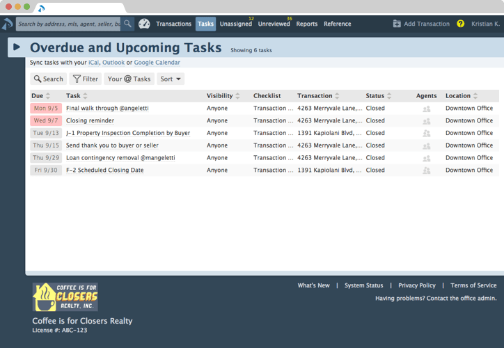 Task Screenshot