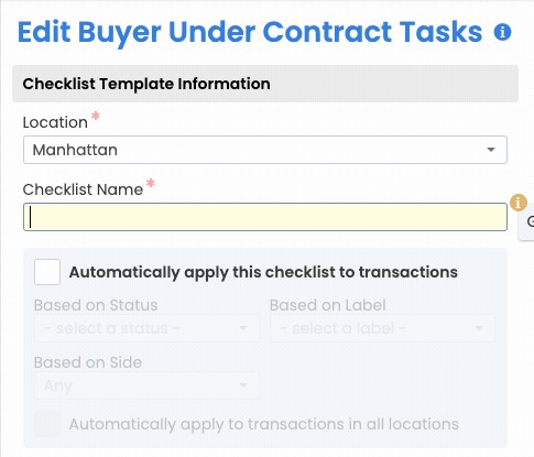 create powerful transaction checklists create powerful transaction checklists